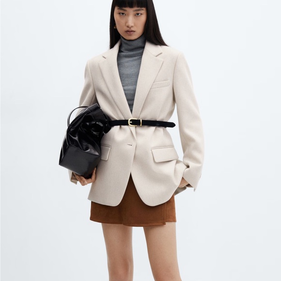 Mango Structured Blazer - Picture 10 of 11